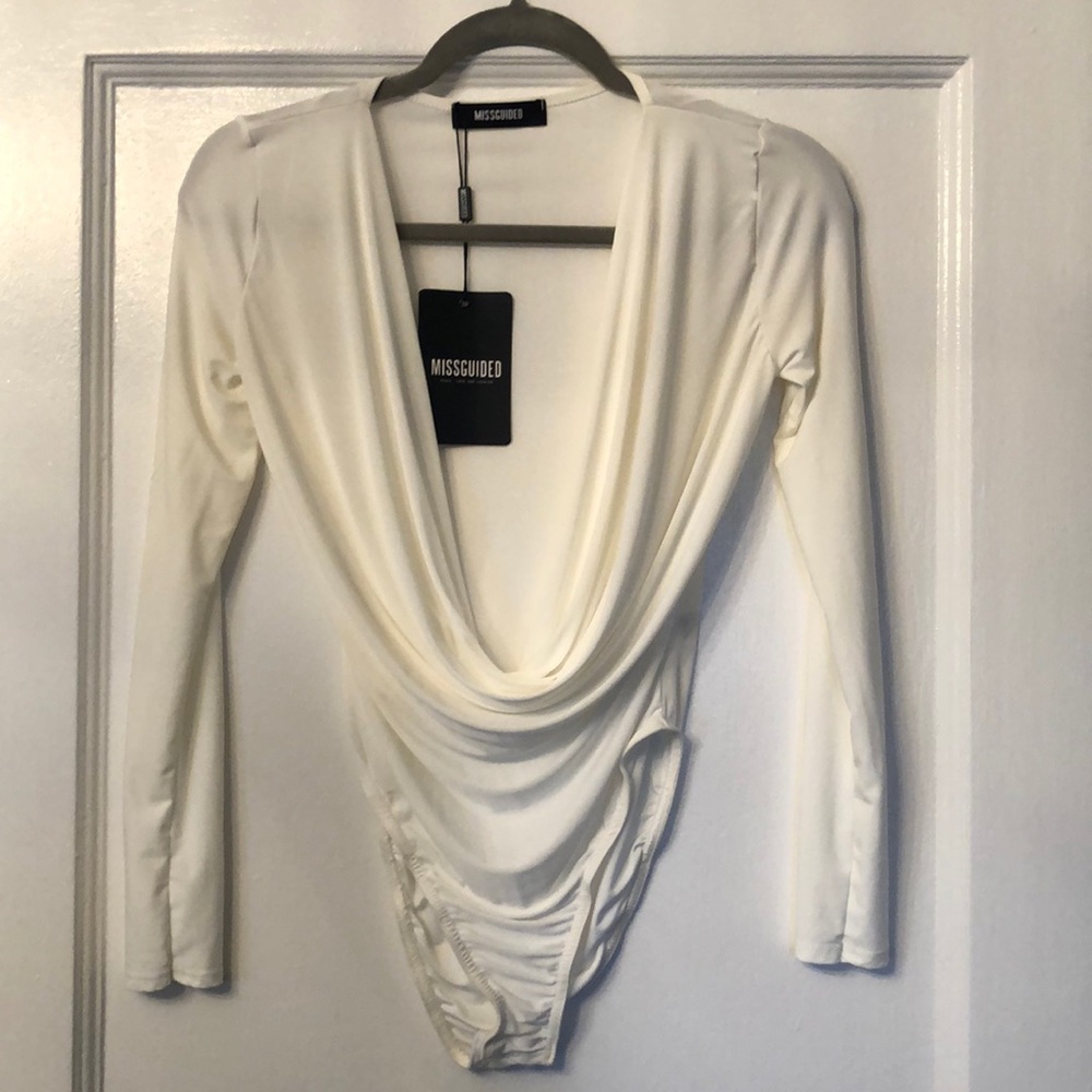 Missguided Plunge Bodysuit